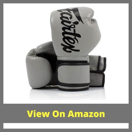 10: Fairtex Microfibre Boxing Gloves for Heavy Bag: