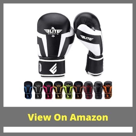 4. Elite Sports Best Kids Boxing & Kickboxing Gloves: