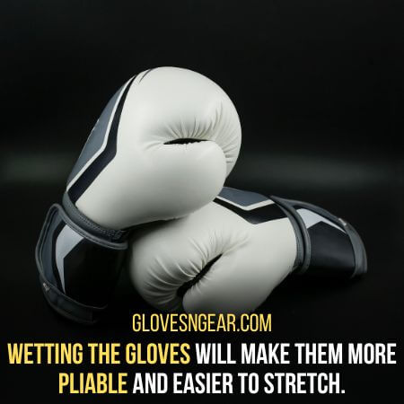 How To Break In Boxing Gloves - wet them