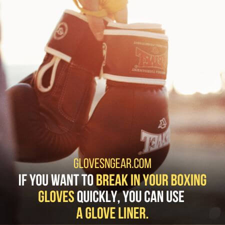 How To Break In Boxing Gloves - glove liner