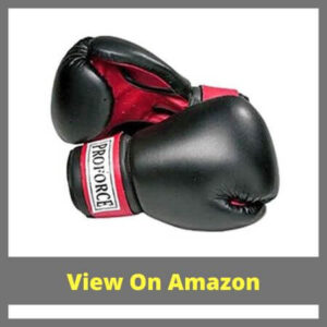  Pro Force Leatherette Boxing Gloves - - Best Boxing Gloves For Boxing Class