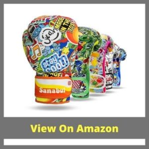 Sanabul Sticker Bomb Kids Boxing Gloves - Best Boxing Gloves For A 10 Year Old