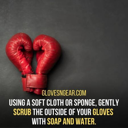 Scrub gloves - how often replace boxing gloves
