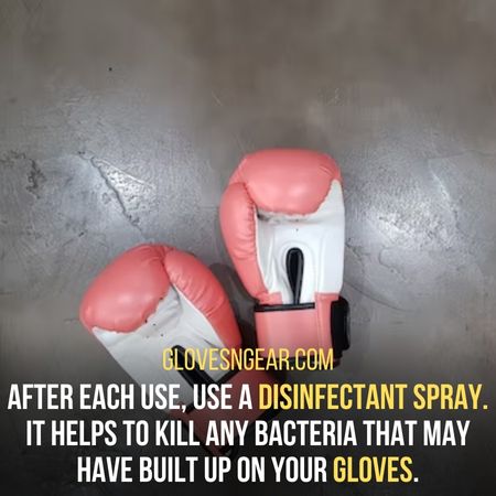  Disinfectant spray - How To Clean Venum Boxing Gloves