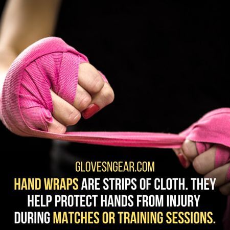 Matches or training sessions - Hand Wraps Or Boxing Gloves For Boxing
